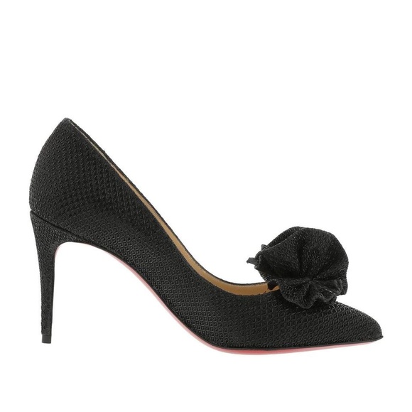 christian louboutin anemosea 85 glitter diams SZ 40 Fits A Size 8 Or 8 1/2 - Picture 4 of 14